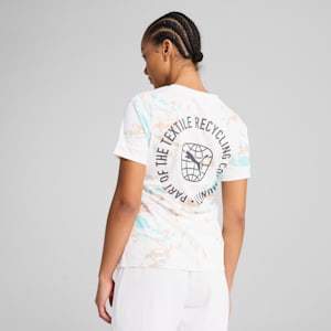 IndividualEARTH DAY Football Jersey Women, PUMA White-Light Sand, extralarge