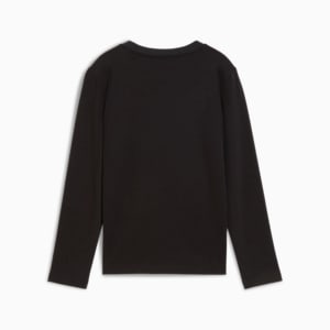PUMA x CHRISTIAN PULISIC Stealth Big Kids' Long Sleeve Tee, PUMA Black, extralarge