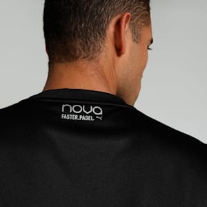 Individual Men's Graphic 2.0 Padel Tennis Tee, PUMA Black, extralarge-IND