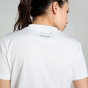 Individual Graphic Women's Padel Tennis Tee, PUMA White, extralarge-IND