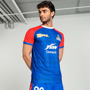 Haryana Steelers Replica Men's Jersey, PUMA Team Royal-For All Time Red, extralarge-IND