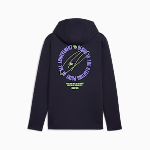PUMA x CHRISTIAN PULISIC Chasing the Dream Men's Full Zip Hoodie, New Navy, extralarge