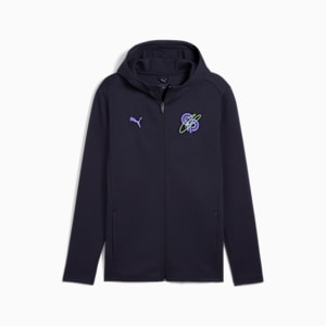 Sudadera con capucha y cierre completo PUMA x CHRISTIAN PULISIC Chasing the Dream para hombre, New Navy, extralarge