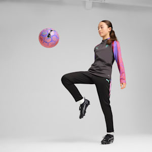 Top de fútbol con cierre corto PUMA x NEYMAR Creativity para niños grandes, Dark Coal-Soft Violet, extralarge
