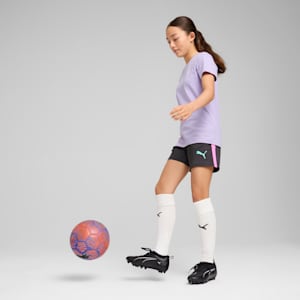Shorts de fútbol PUMA x NEYMAR Creativity para niños grandes, Dark Coal, extralarge