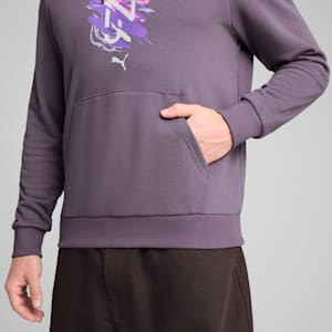Sudadera con capucha PUMA x NEYMAR Creativity para hombre, Purple Charcoal, extralarge