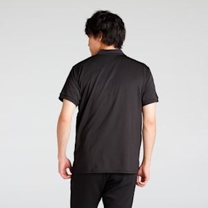 メンズ サッカー PUMAFTBL トラベル 半袖 ポロシャツ, PUMA Black, extralarge-JPN