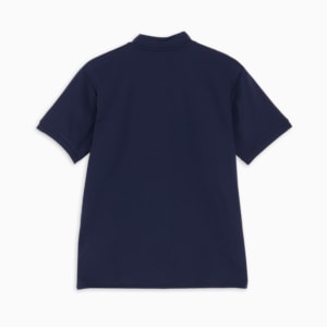メンズ サッカー PUMAFTBL トラベル 半袖 ポロシャツ, PUMA Navy, extralarge-JPN