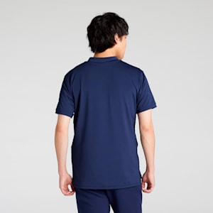 メンズ サッカー PUMAFTBL トラベル 半袖 ポロシャツ, PUMA Navy, extralarge-JPN