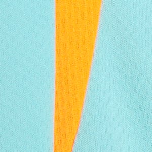 Individual Men's Padel Tennis Polo, Safe Lake-Vivid Blue-Heat Fire, extralarge-IND