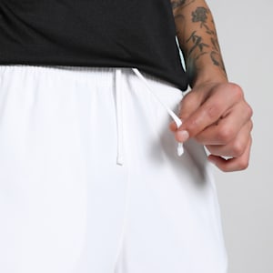 Individual 2-in-1 Men's Padel Tennis Shorts, PUMA White-Vivid Blue-Heat Fire, extralarge-IND