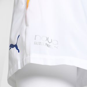 Individual 2-in-1 Men's Padel Tennis Shorts, PUMA White-Vivid Blue-Heat Fire, extralarge-IND