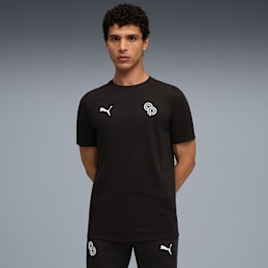 CP Never Stop Tee Men, PUMA Black-PUMA White-Fast Red, extralarge