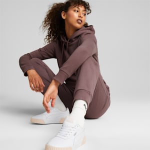 Essentials+ Embroidery Women's Pants, Dusty Plum
