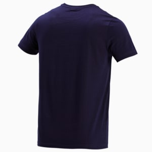 PUMA x Dream11 Cotton Roundneck  Men's  Graphic Slim-fit  Slim-fit T-shirt, Peacoat