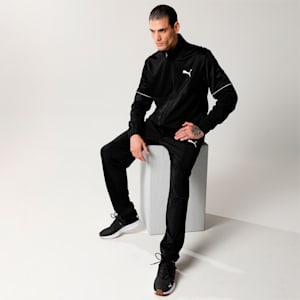 Knitted Men's Tracksuit, Puma Black