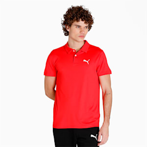 All in Men's Training Polo T-shirt, High Risk Red, extralarge-IND