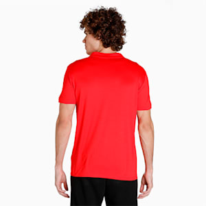 All in Men's Polo, High Risk Red