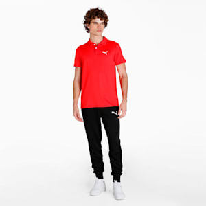 All in Men's Polo, High Risk Red