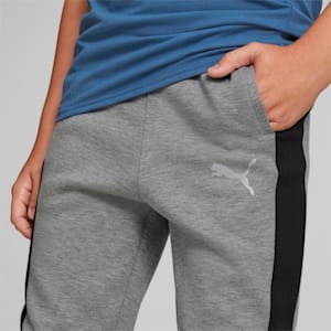 Evostripe Pants Youth, Medium Gray Heather