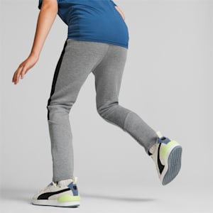 Evostripe Pants Youth, Medium Gray Heather