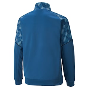 キッズ ボーイズ ACTIVE SPORTS ポリ フルジップ フーデッド ジャケット 116-164cm, Lake Blue, extralarge-JPN