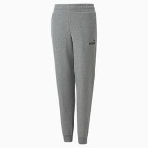 Power Logo Sweatpants Youth, Medium Gray Heather, extralarge-IND