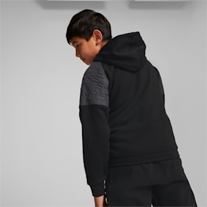 キッズ ボーイズ CLASSICS MATCHERS フーディースウェット 104-152cm, Puma Black, extralarge-JPN