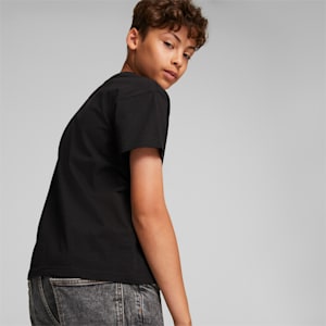 Fandom Relaxed Fit T-Shirt Youth, Puma Black, extralarge-IND