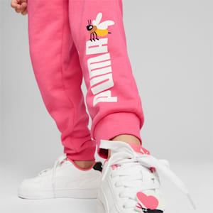 Small World Sweatpants Kids, Sunset Pink, extralarge-IND