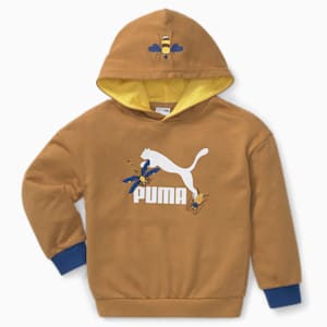 Small World Hoodie Kids, Desert Tan, extralarge-IND