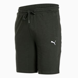 Slub Men's Shorts, Dark Olive, extralarge-IND