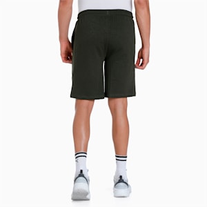 Slub Men's Shorts, Dark Olive, extralarge-IND