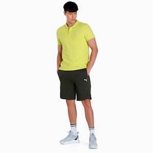 Slub Men's Shorts, Dark Olive, extralarge-IND