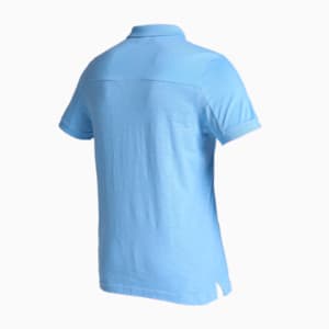 Men's Slim Fit Slub Polo, Day Dream, extralarge-IND