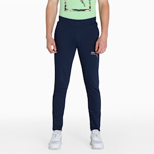 Graphic Men's Slim Fit Pants, Peacoat, extralarge-IND