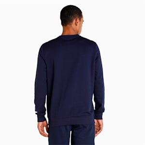 Graphic Crew Men's Regular Fit Sweat Shirt, Peacoat, extralarge-IND