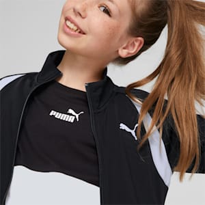 Classic Tricot Tracksuit Youth, Puma Black