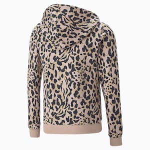 Alpha Printed Full-Zip Hoodie Youth Regular Fit, Rose Quartz-AOP, extralarge-IND