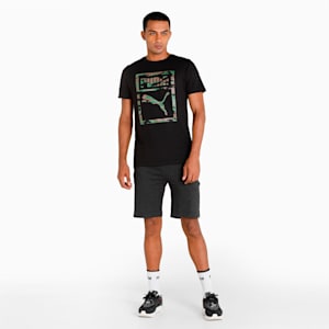 Camo Box Men's Slim Fit T-Shirt, Puma Black, extralarge-IND