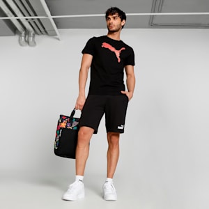 Shaded Cat Men's Slim Fit T-Shirt, PUMA Black-grenadine, extralarge-IND