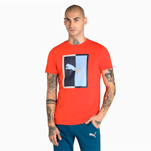 Ms Graphic Men's T-Shirt II, Grenadine