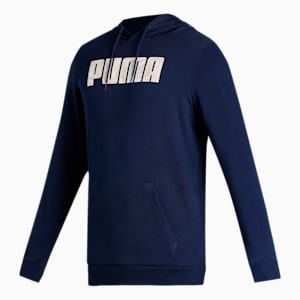 PUMA Graphic Men's Regular Fit Hoodie, Peacoat, extralarge-IND