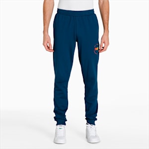 Graphic Men's Slim Fit Pants, Intense Blue, extralarge-IND