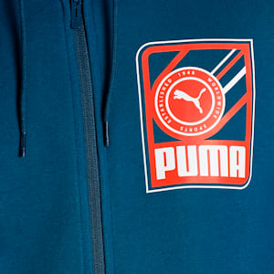 Men's Full-Zip IX Hoodie, Intense Blue, extralarge-IND