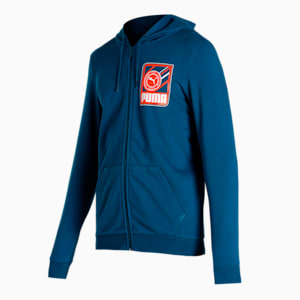 Men's Full-Zip IX Hoodie, Intense Blue, extralarge-IND