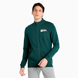 Graphic Men's Slim Fit Hoodie, Green Gables, extralarge-IND