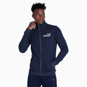 Graphic Men's Slim Fit Jacket, Peacoat, extralarge-IND