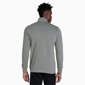 PUMA Graphic Men's Jacket, Flat Medium Gray
