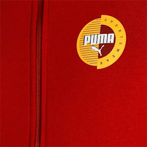 Graphic Men's Jacket, Intense Red